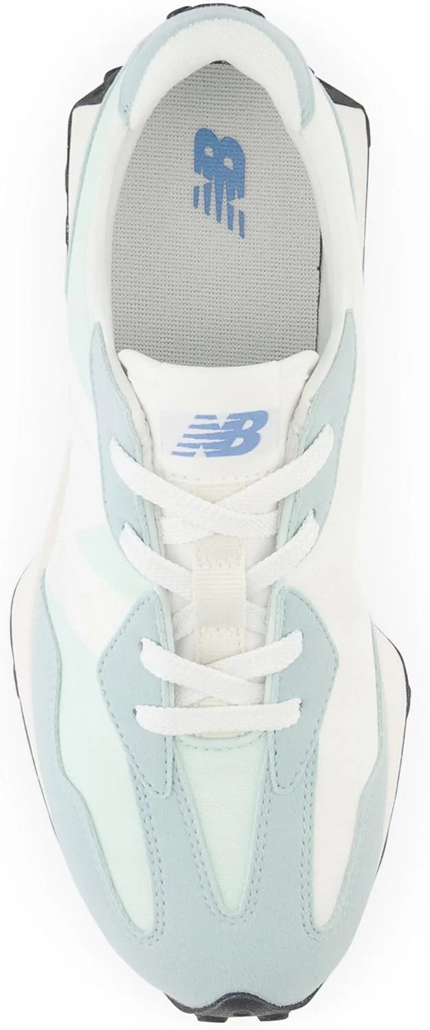 New Balance 327 Road Running Shoes in Light Surf/Winter Fog Color KIDS US 5 NEW - Image 4