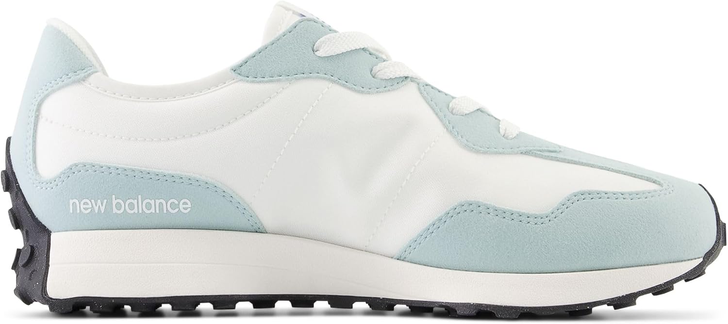 New Balance 327 Road Running Shoes in Light Surf/Winter Fog Color KIDS US 5 NEW - Image 7