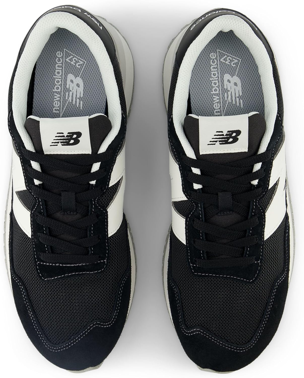 New Balance Lightweight Cushioned 237s Sneakers in BLACK/NB 103 Mens US 7 NEW - Image 3