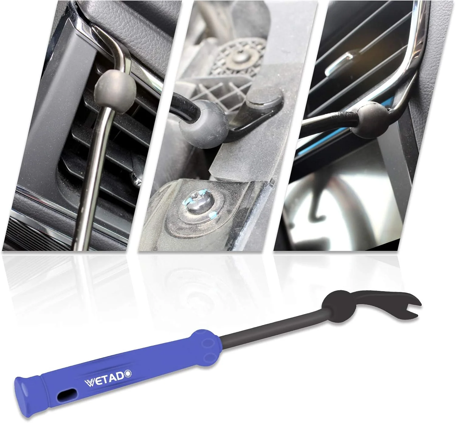 Wetado Trim Removal Tool Car Upholstery Repair Kit for Panel Restoration RED NEW - Image 9