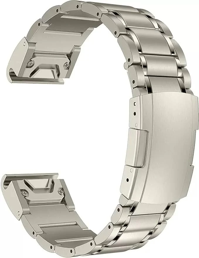 YINIXIN Titanium Smartwatch Replacement Band Quick Release Metal Strap NEW