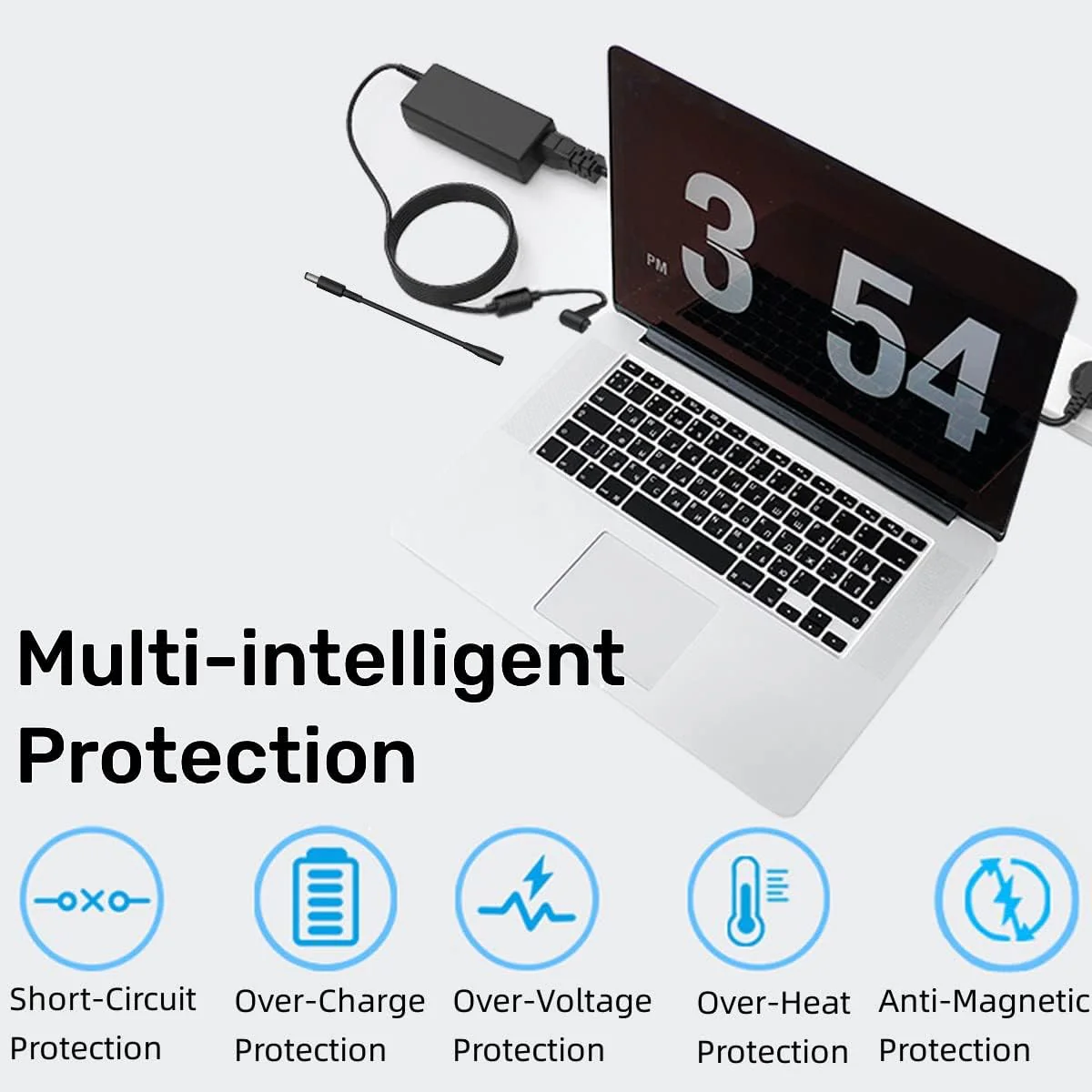 GTGUGR 90W Laptop Charger for HP Pavilion Envy Stream Spectre EliteBook DEMO - Image 5