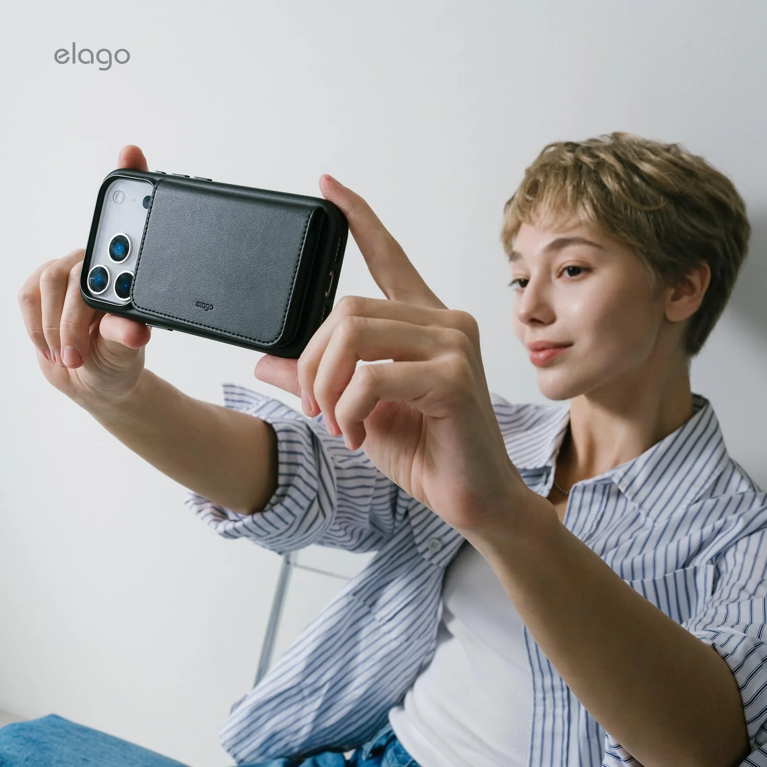 elago Magnetic Rubber Case for iPhone 14 Pro Max 6.9" Basic Protective NEW - Image 9