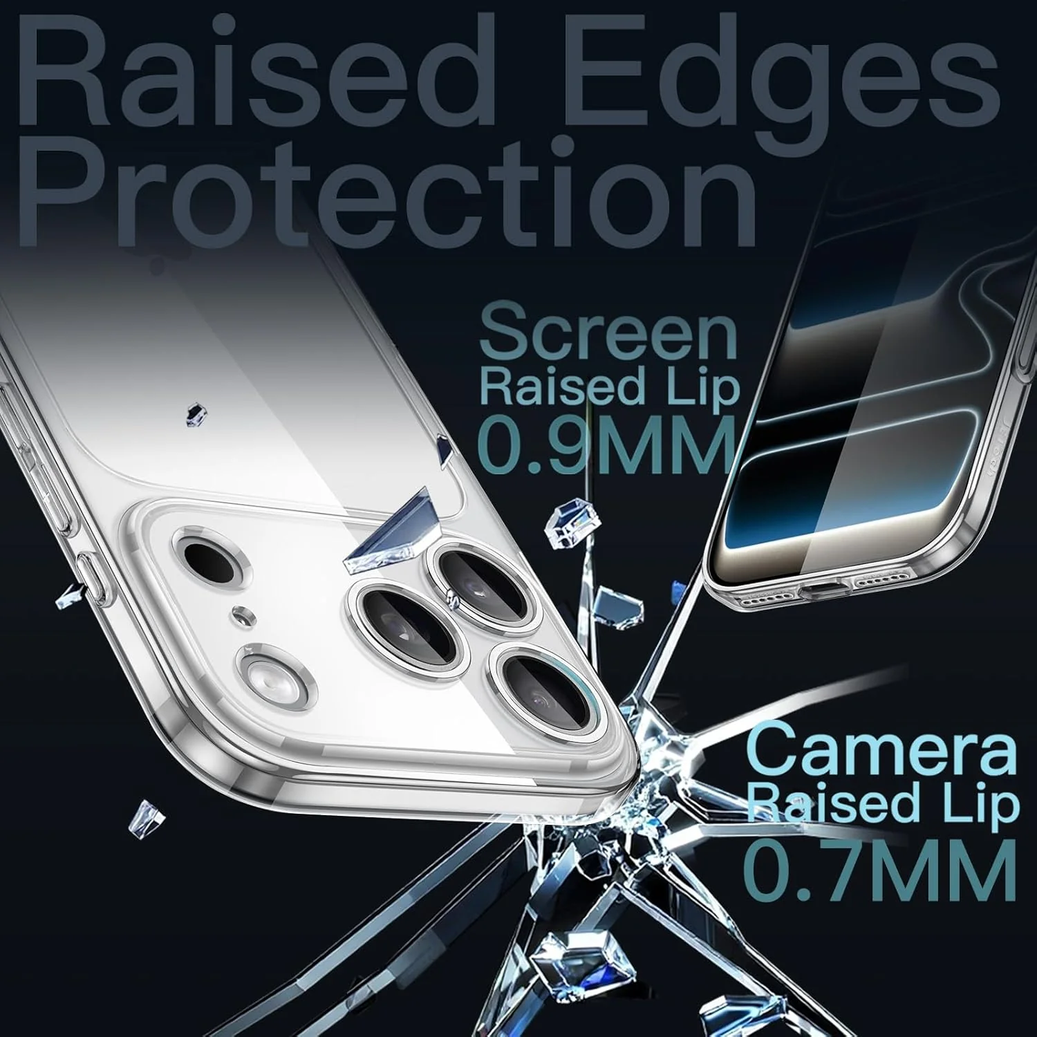 JETech Slim Basic Cases Case for iPhone 17 Pro Max 6.9-Inch with Camera NEW - Image 5