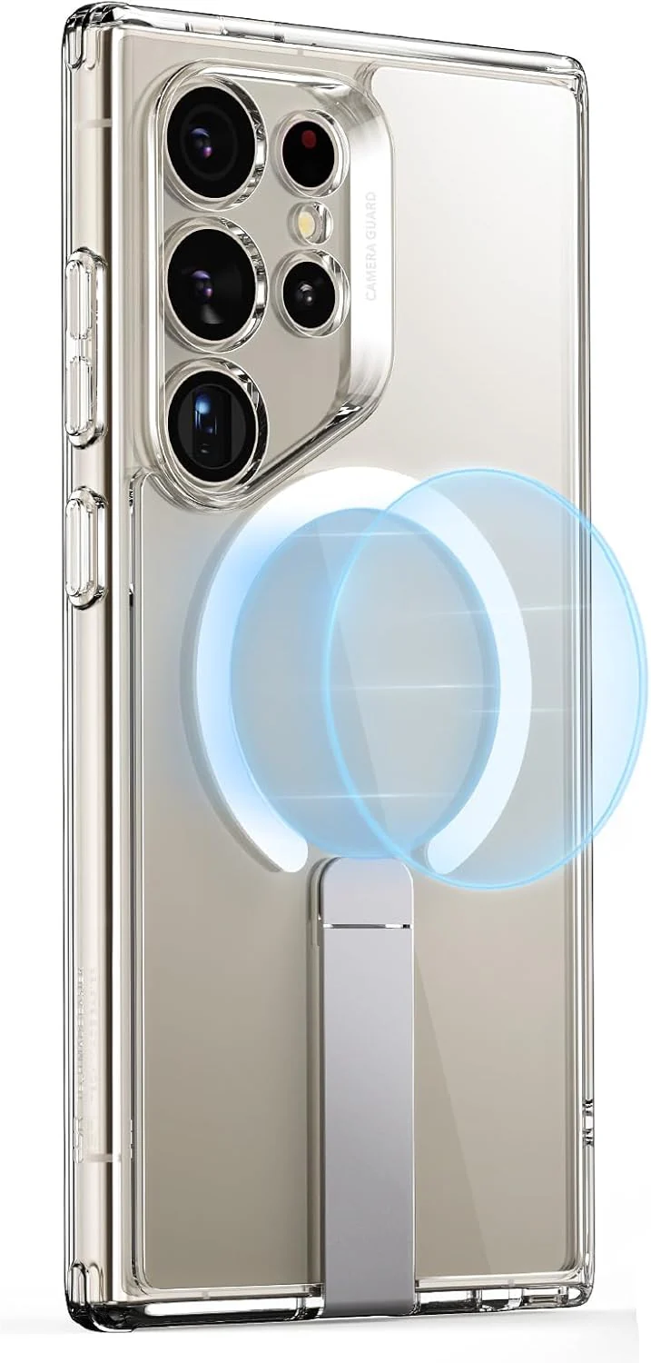 ESR Clear Basic Protective Case for Samsung Galaxy S24 Ultra with Kickstand NEW - Image 10