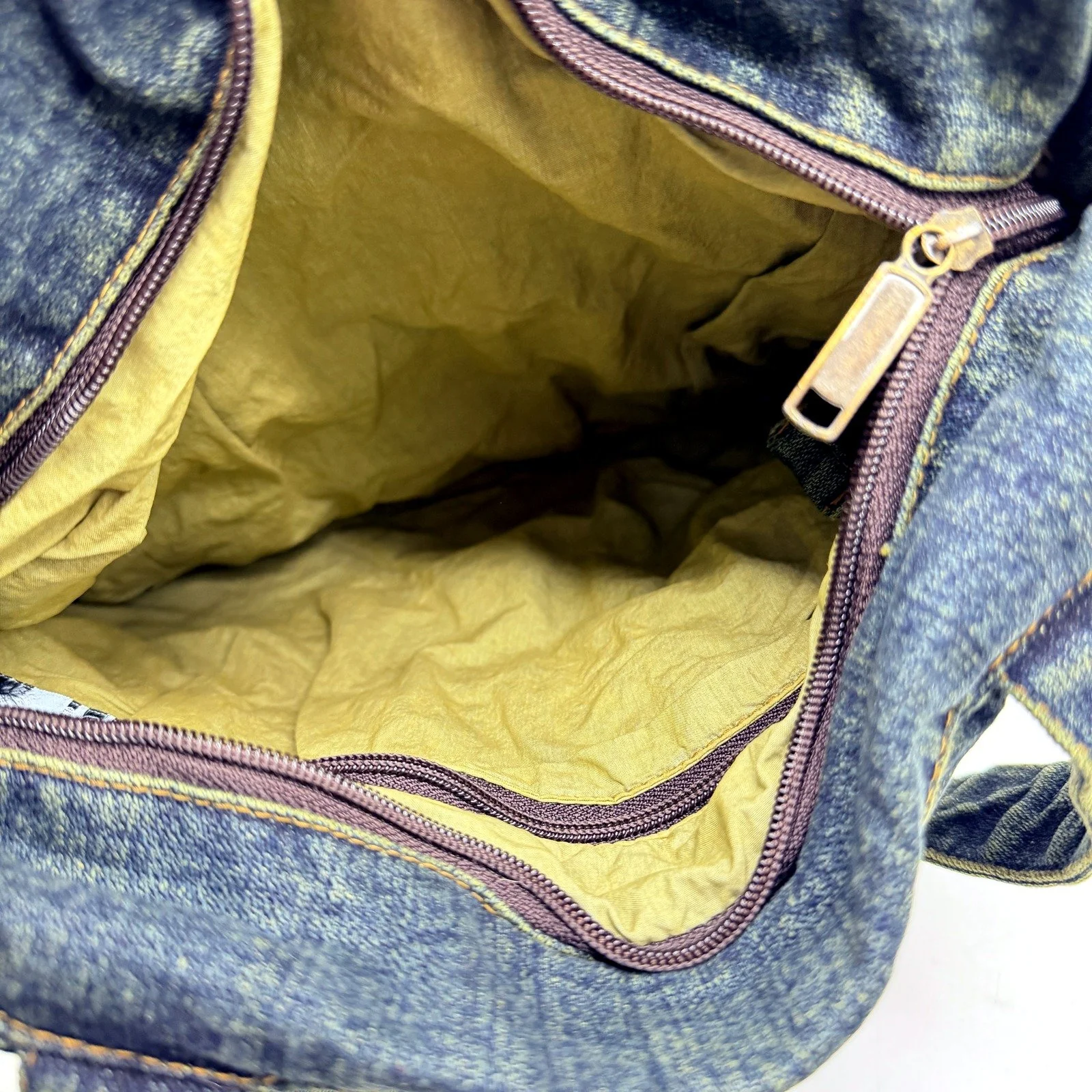 Amigo Denim House Faded Denim Recycled Tote Bag - Eco-Friendly Shoulder Bag NEW - Image 2
