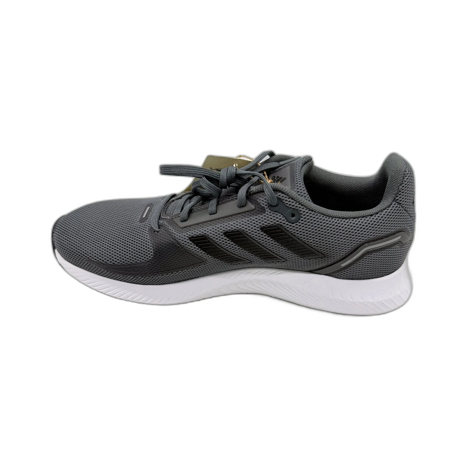 Adidas Mens Runfalcon 2.0 Running Grey Lightweight Athletic Sneakers US 8 NEW - Image 4