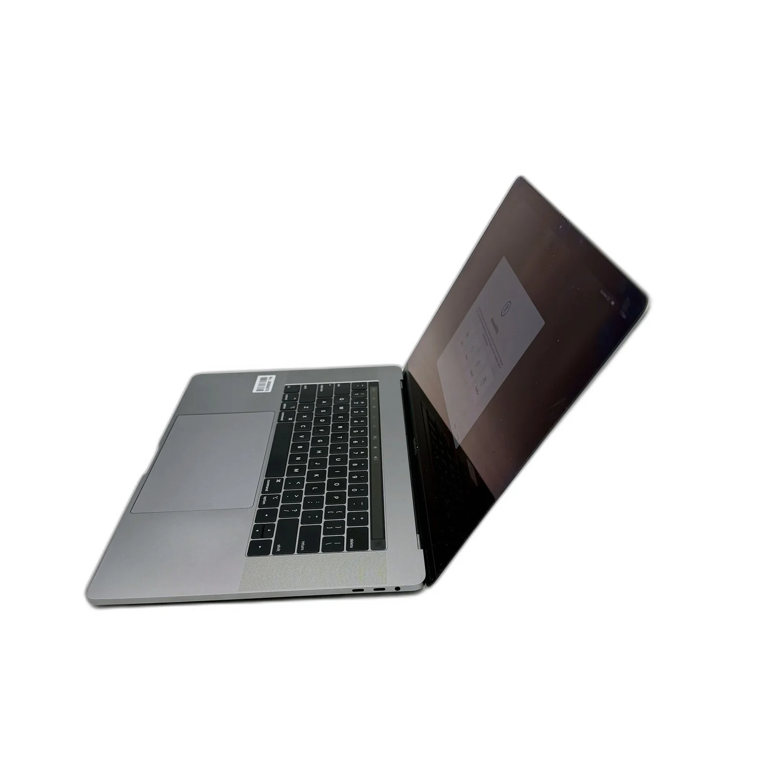 Apple MacBook Pro Laptop Silver 15-inch Touch Bar FOR PARTS ONLY -Locked MDM - Image 3
