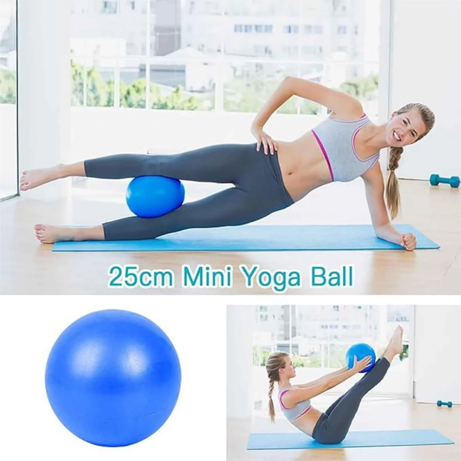 Shoyisenka Pilates Starter Set Pink Includes Ring, Hip Resistance Band NEW - Image 4