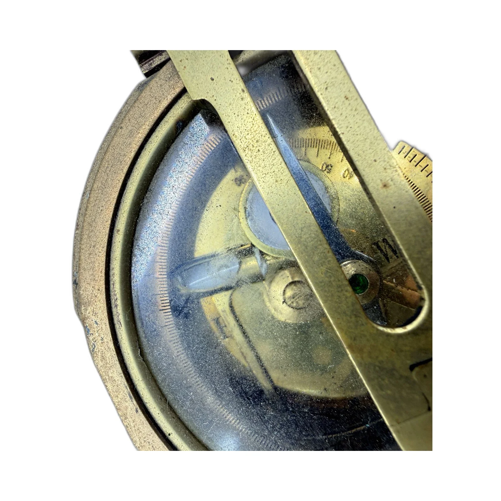Natural Sine Vintage Heavy Brass Compass Navigation Tool Antique Style Replica - Image 9