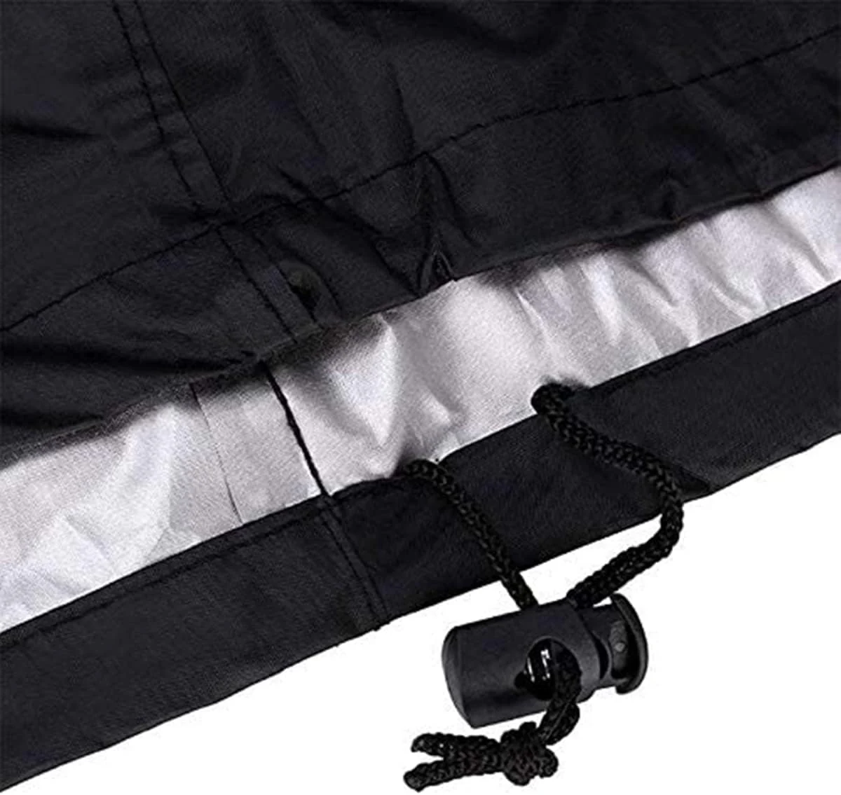 Outdoor Waterproof Black Barbecue Grill Cover, 58 Inch With Storage Bag NEW - Image 5