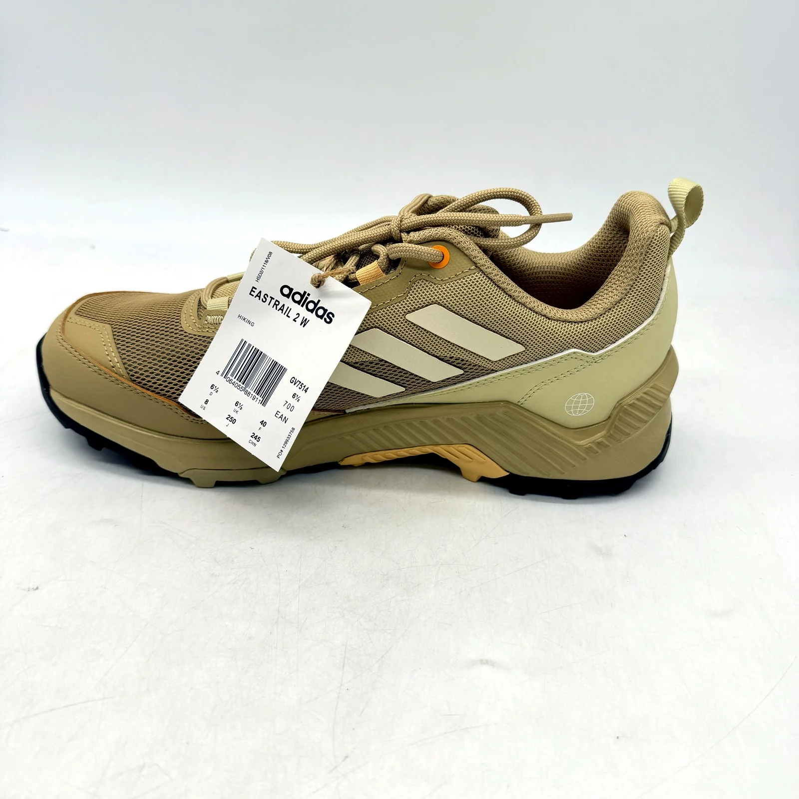Adidas Easttrail 2 Hiking Shoes Tan Outdoor Trail Athletic Ladies Size US 8 NEW - Image 2