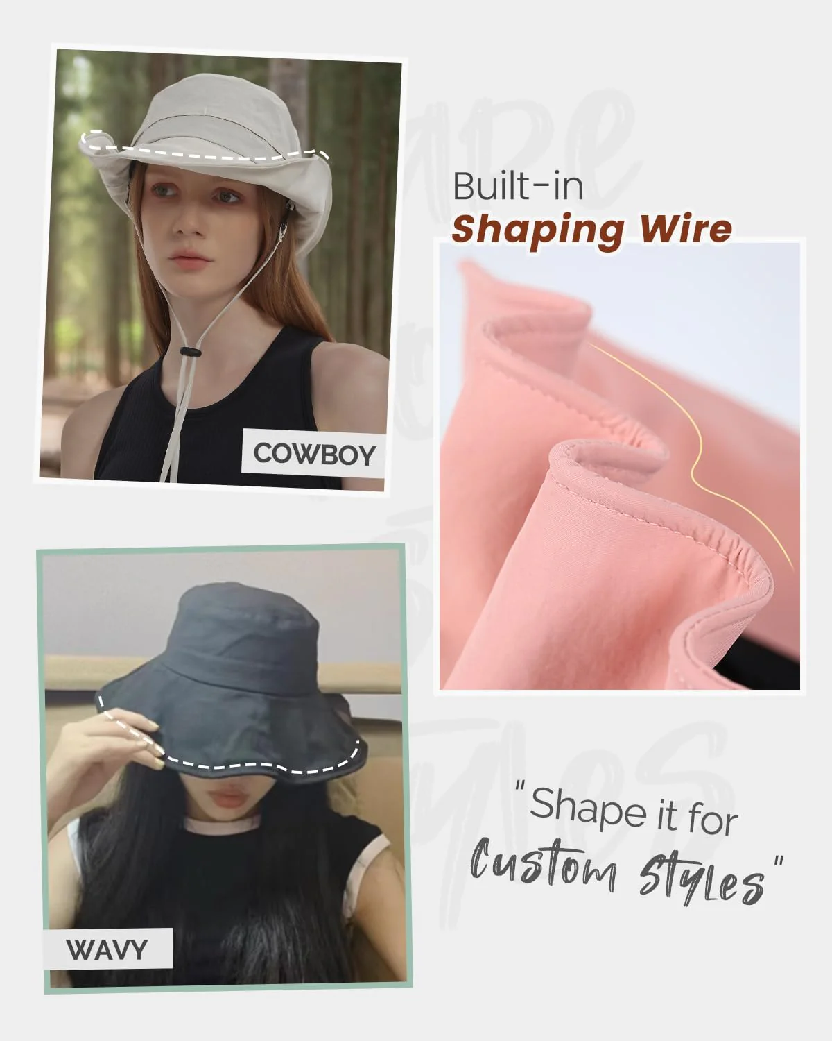Creekstone Waterresist Bucket Hat UPF50+ Packable Sun Protection Pink OSFM NEW - Image 5