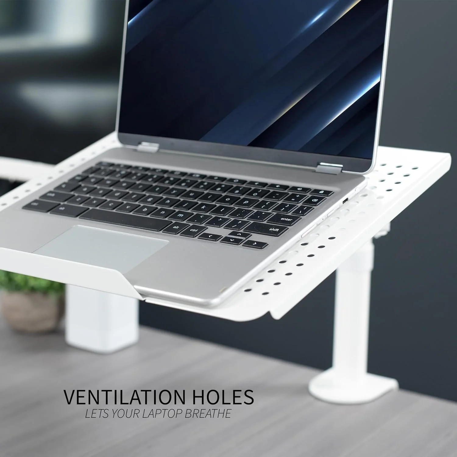 VIVO Fully Stands Adjustable Laptop Desk Mount Stand Notebook Extension NEW - Image 6