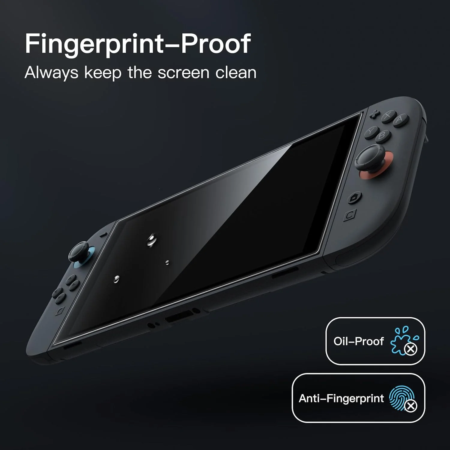 JETech Tempered Glass Screen Protector for Nintendo Switch 2 2025 - Clear NEW - Image 7