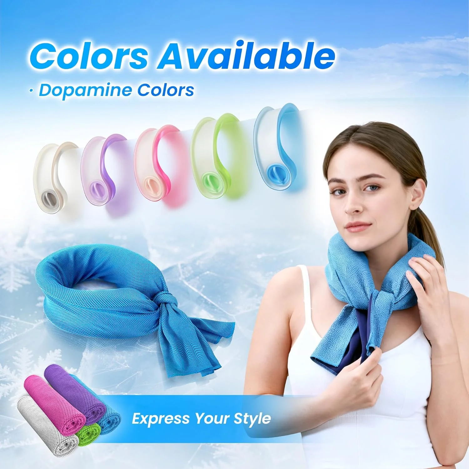Samply Reusable Ice Packs for Neck & Shoulder Cold Compress Pain Relief Grey NEW - Image 4