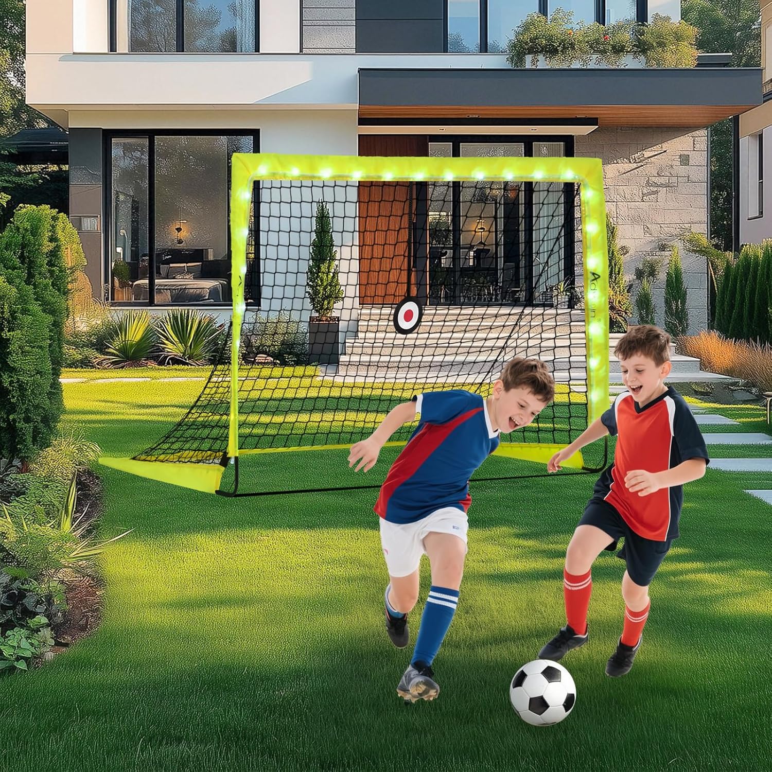 ADVWIN 1.8M*1.2M Football Training Gear Pro Kit with LED Light-Up Goal NEW - Image 8