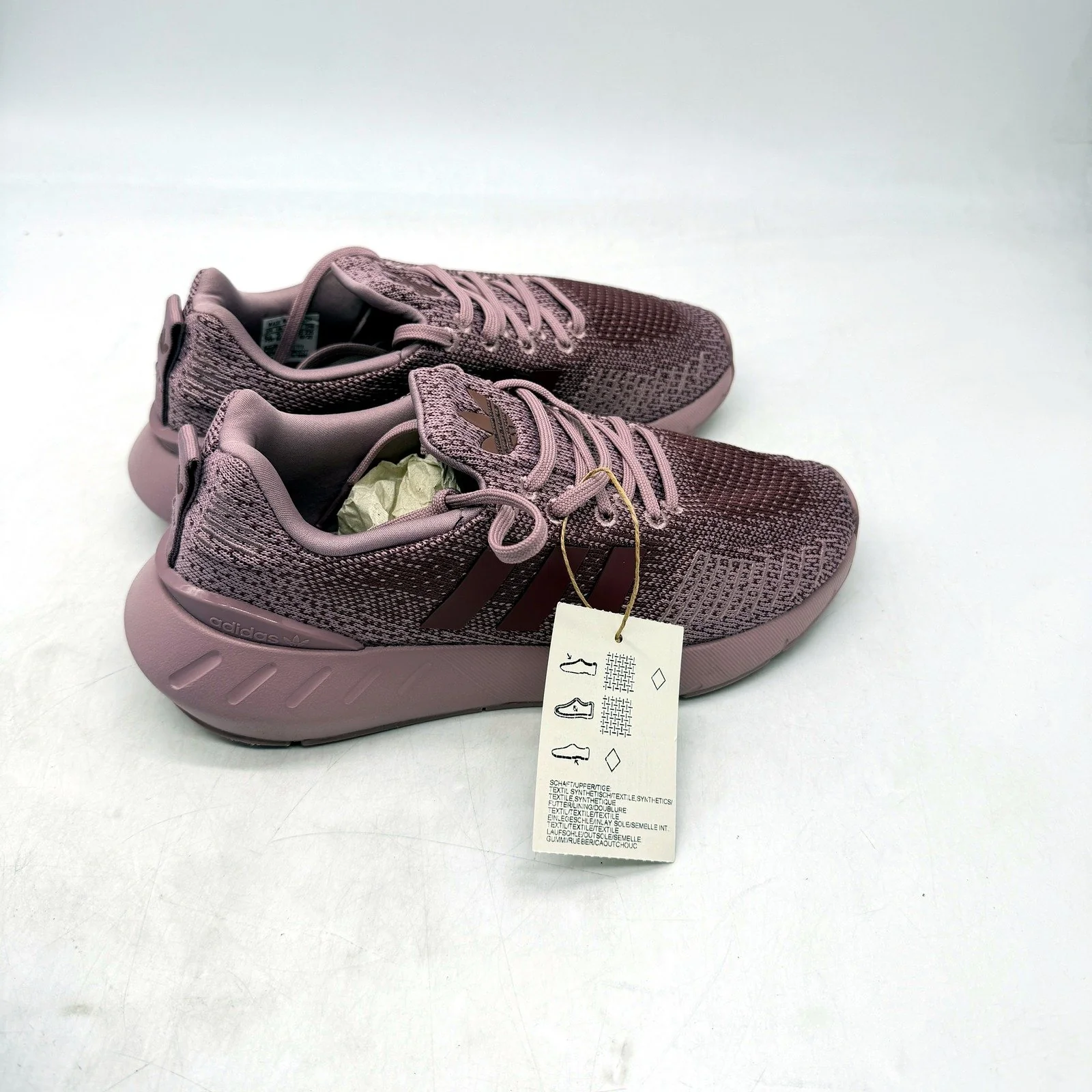adidas Womens Swift Run 22 Mauve Purple Running Athletic Shoes US 6.5 NEW - Image 6