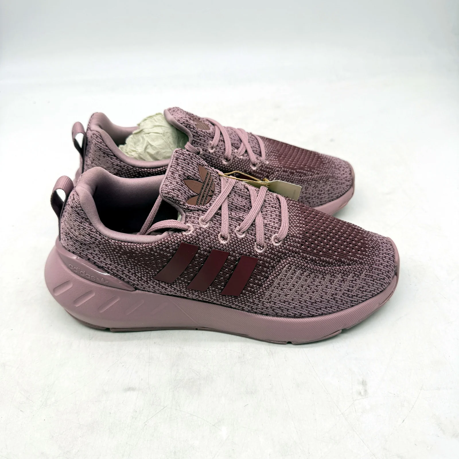 adidas Womens Swift Run 22 Lightweight Mauve Running Shoes Size US 6 NEW - Image 5