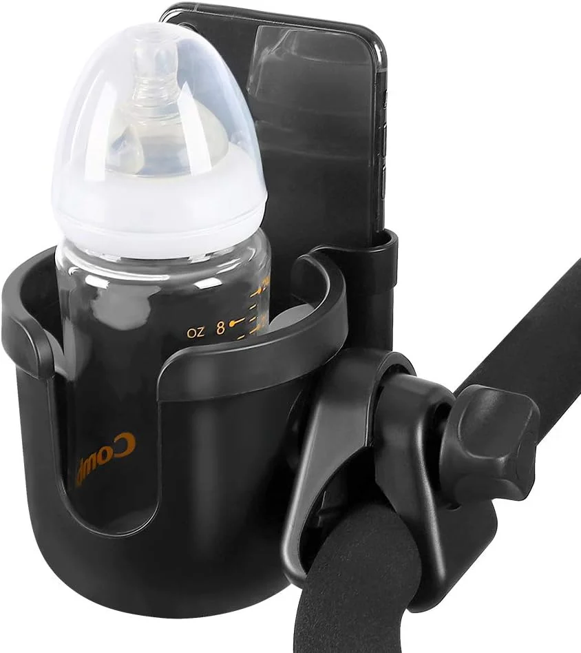 Accmor Universal Parent Cup Holder with Phone Mount Bike Accessory Noir DEMO - Image 2