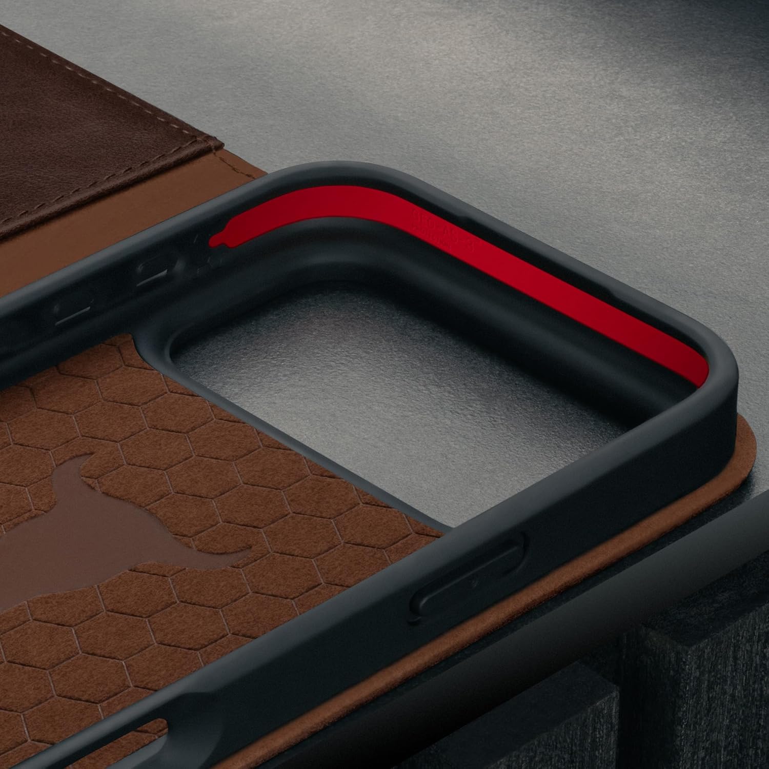 TORRO Premium Leather Flip & Wallet Case for iPhone 17 Pro Max 6.9" Brown DEMO - Image 6