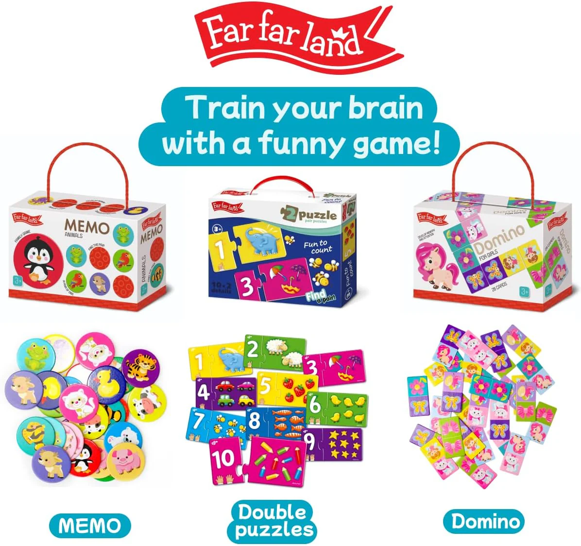 FarFarLand Princess Dreams 6-in-1 Zigzag Jigsaw Puzzles for Toddlers NEW - Image 7