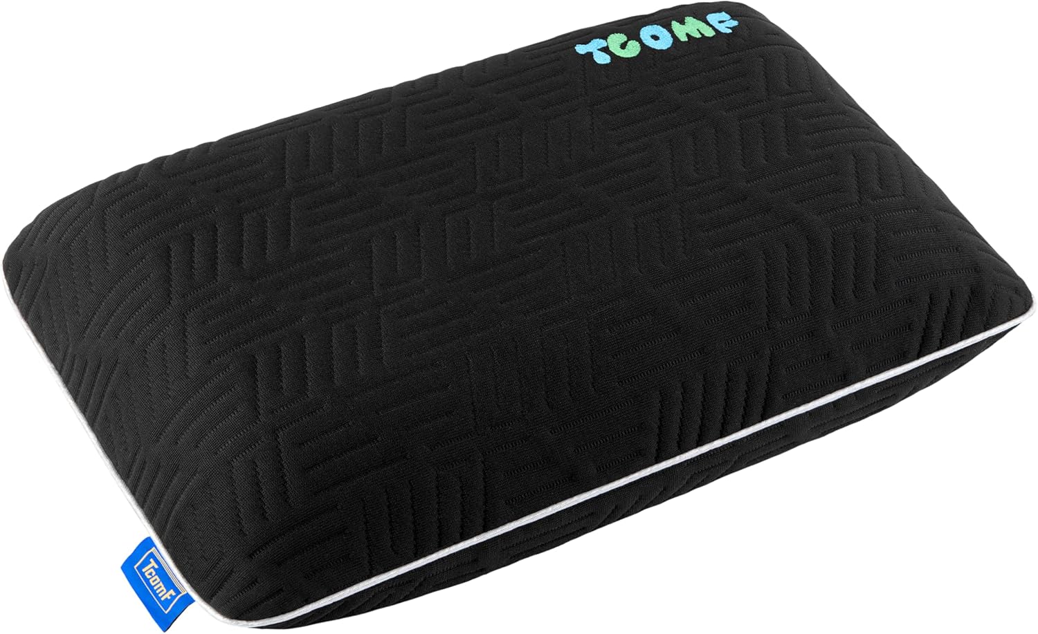 TCOMF Small Travel Pillow Memory Foam Dual-Cover Firm Camping Neck Support NEW - Image 3