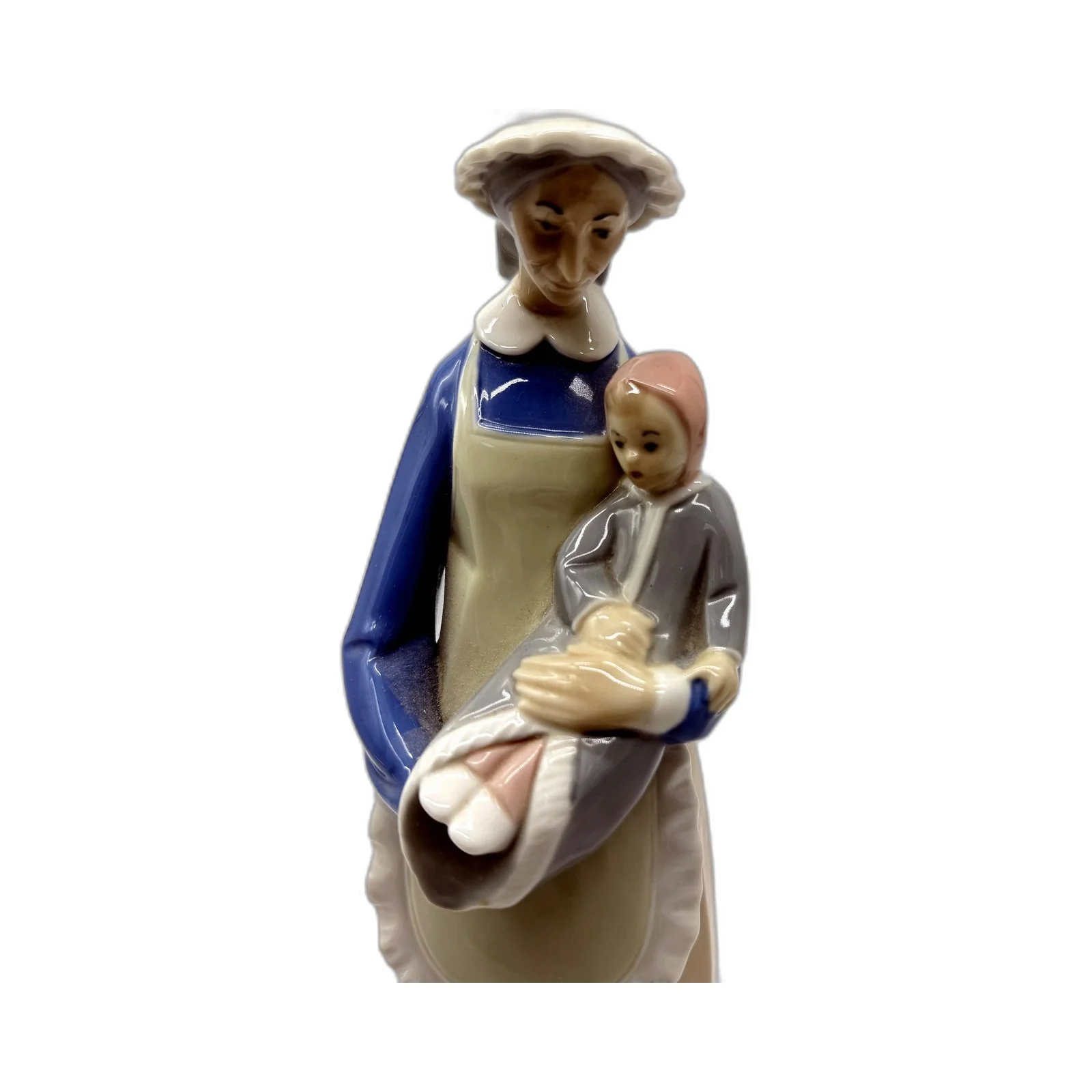 Rex Valencia Porcelain Figurine Mother and Child Collectible Made In Spain 30cm - Image 2