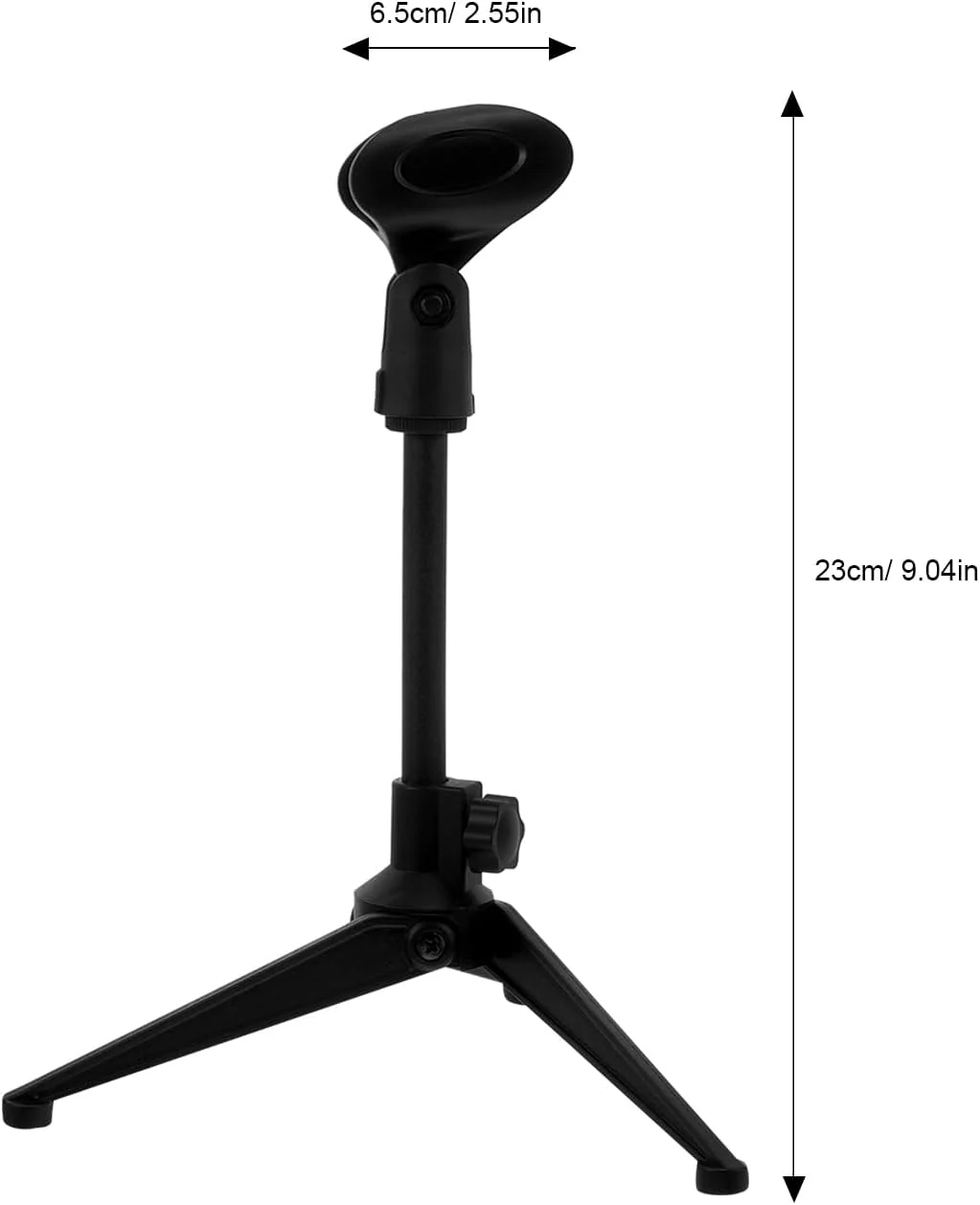 ULTECHNOVO 4 Adjustable Stands Height Desktop Table Microphone Stand Podcast NEW - Image 2