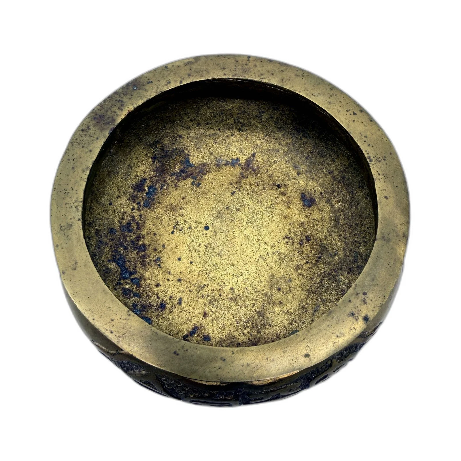 Vintage Decorative Engraved Brass Bowl - Elegant Accent Piece for Home Decor - Image 5