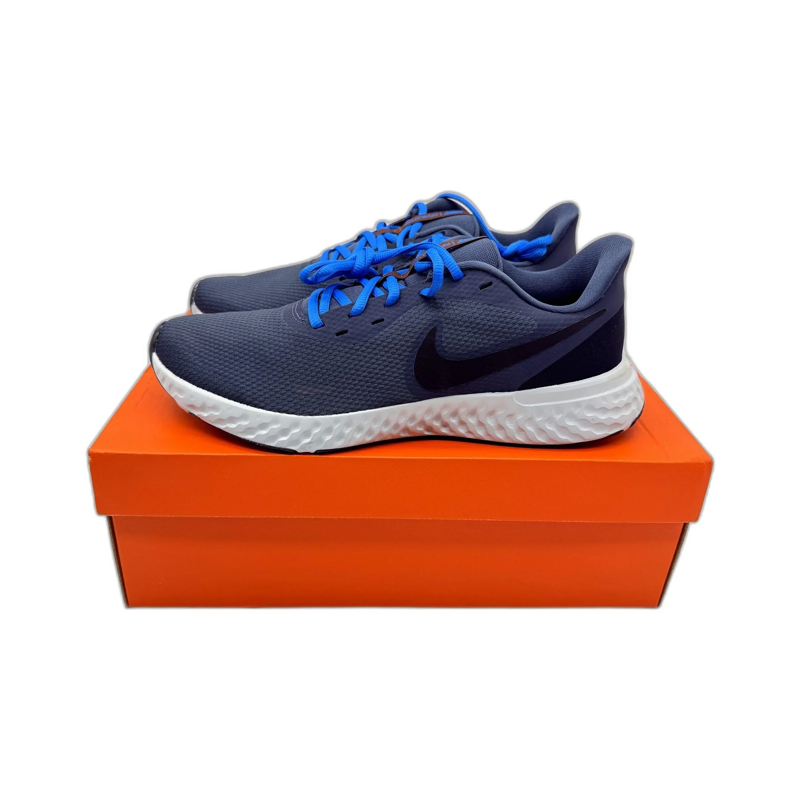Nike Mens Revolution 5 Running Shoes in Thunder Blue Size US 10 NEW - Image 2