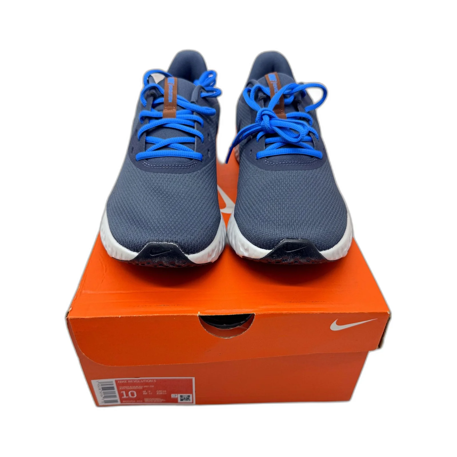 Nike Mens Revolution 5 Running Shoes in Thunder Blue Size US 10 NEW - Image 3