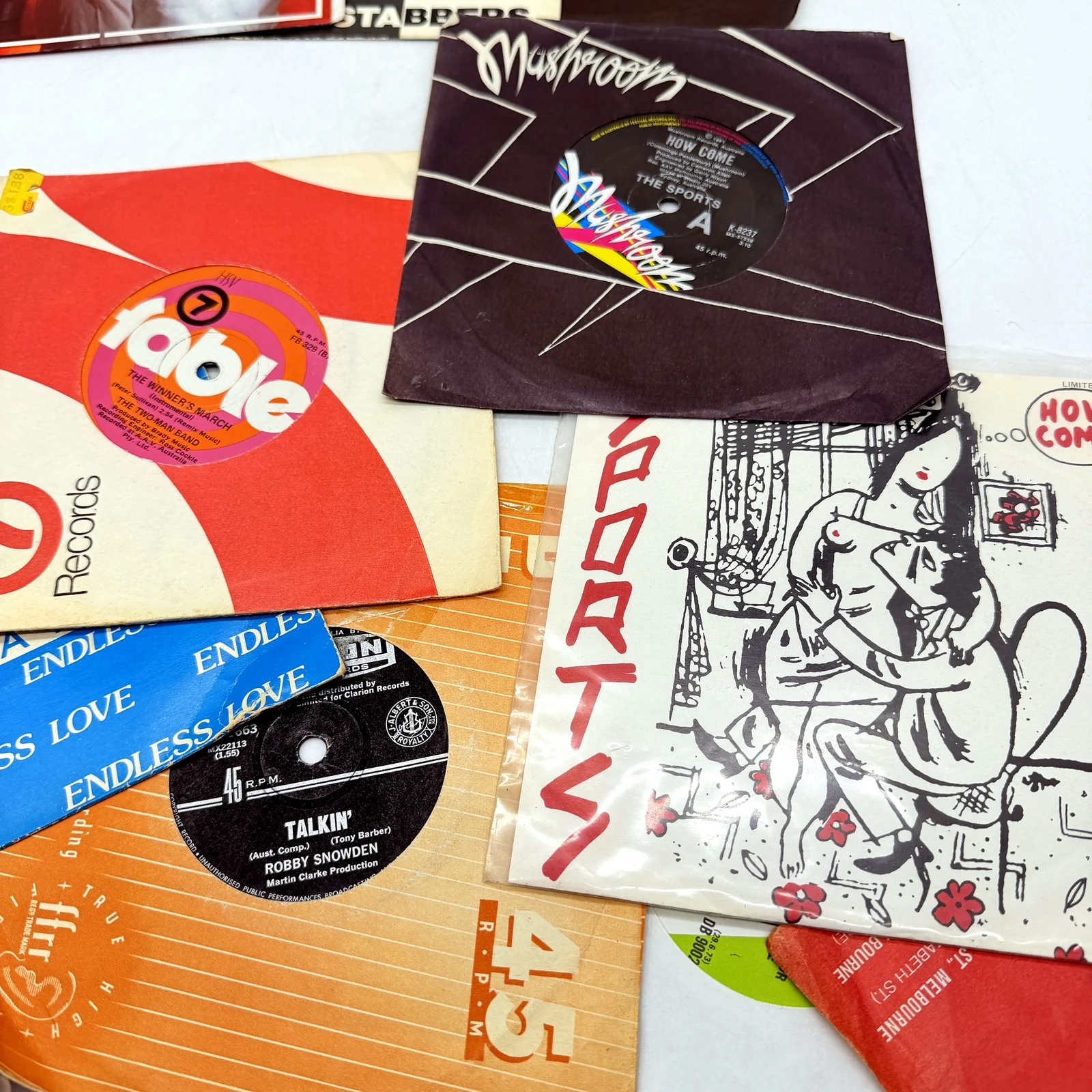 VINTAGE 1970s 41 Piece Assorted Artists Vinyl Single LP Record Collection - Image 4