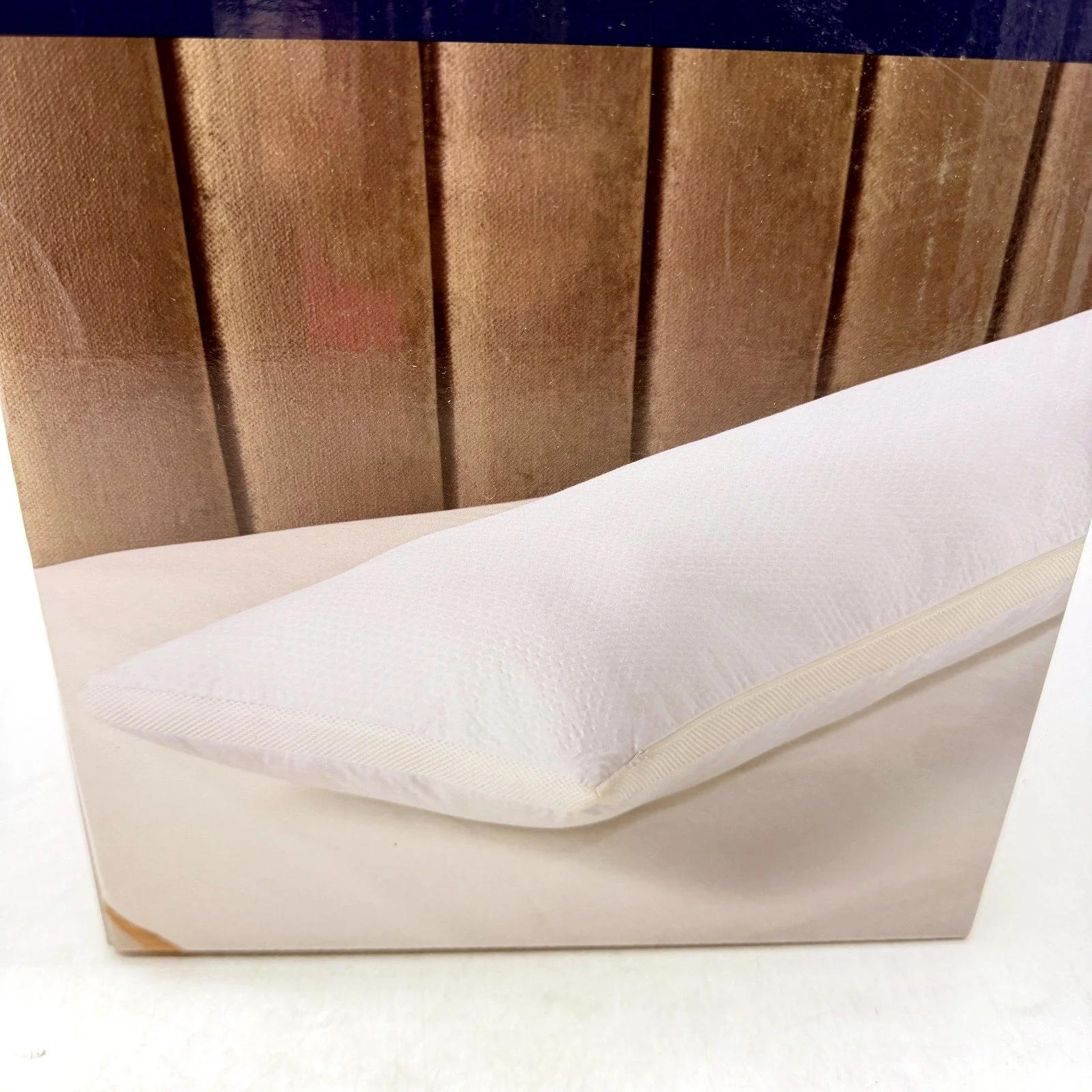 Premium White Temperature Regulating Body Pillow White 40cm x 1.40m 3cm NEW - Image 3
