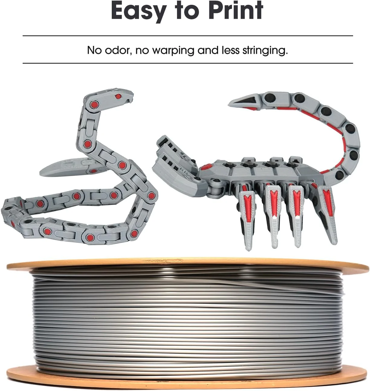eSUN Premium PLA 3D Printer Filament, Dimensional Accuracy, Pink Color NEW - Image 5
