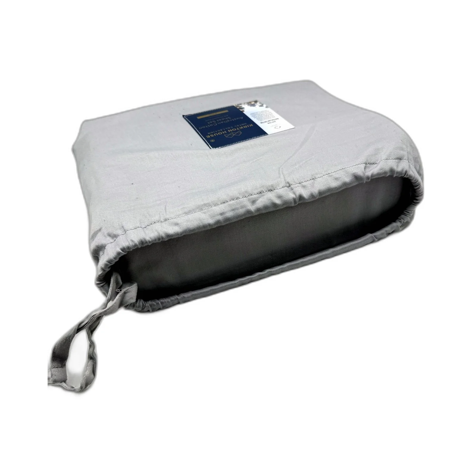 Luxury 410 TC Australian Cotton Hotel Collection Grey Sheet Set KING Bed NEW - Image 8
