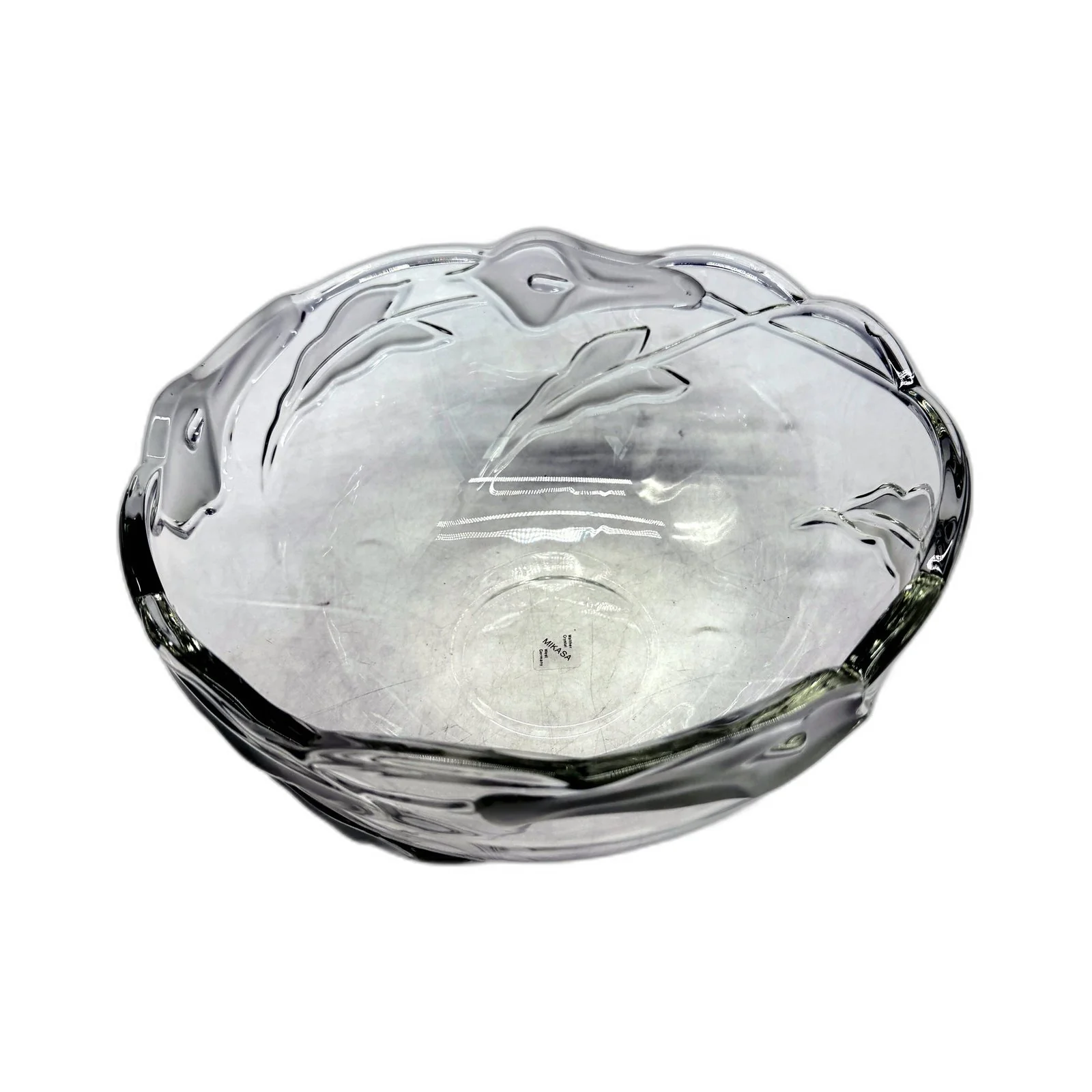 Mikasa Crystal Bowl Vintage Decorative Collectible Home Decor from West Germany - Image 2