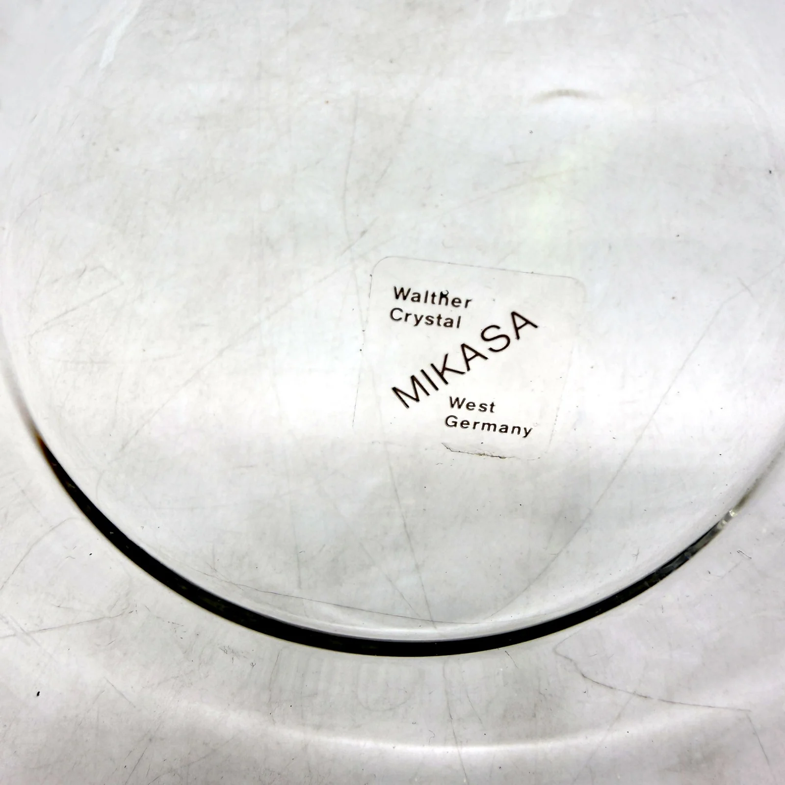 Mikasa Crystal Bowl Vintage Decorative Collectible Home Decor from West Germany - Image 5