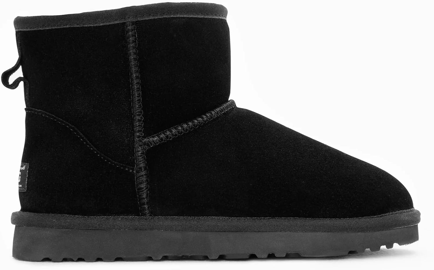 UGG OZWild Mens Classic Australian Sheepskin Ankle Boots, Black, EU 42 NEW - Image 2