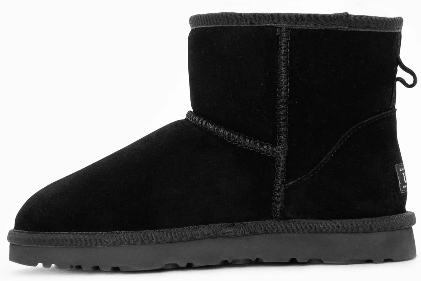 UGG OZWild Mens Classic Australian Sheepskin Ankle Boots, Black, EU 40 NEW - Image 4