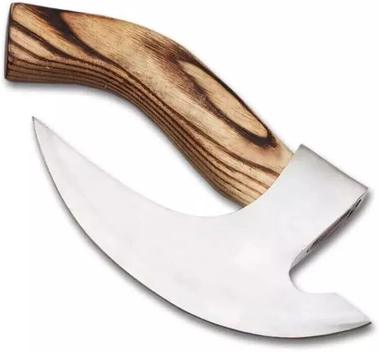 LIFAFA Premium Chef's Knife with Olive Wood Handle Pizza Cutter & Sheath NEW - Image 4