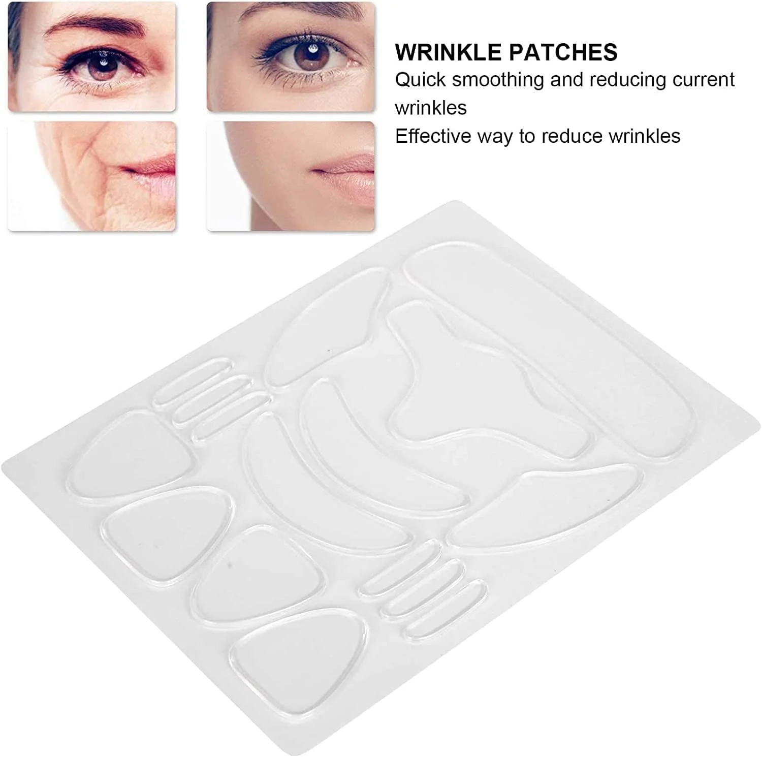 TOYSS Transparent Masks Facial Forehead Anti Wrinkle Patches, 16 Pcs, Skin NEW - Image 4
