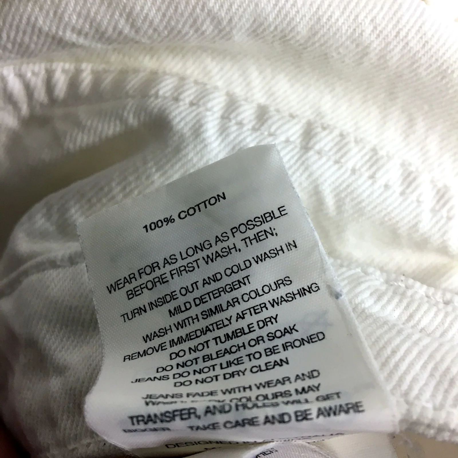 Rolla's Womens High Rise Wide Leg Jeans High Rise Wide Leg White Denim Sz 10 - Image 8