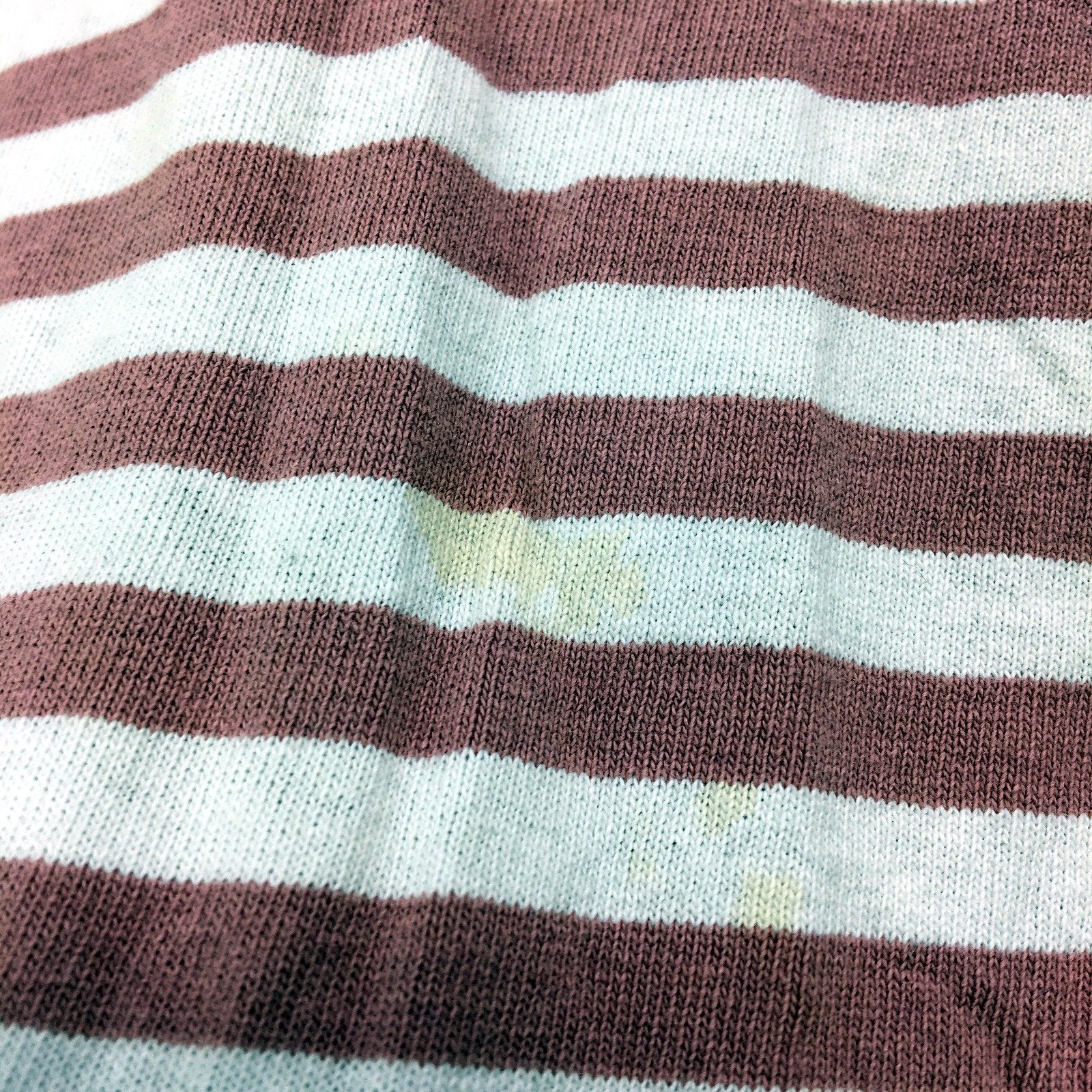 Zanerobe Mens Striped T-Shirt Comfortable Pink and White Stripes Size XL - Image 5
