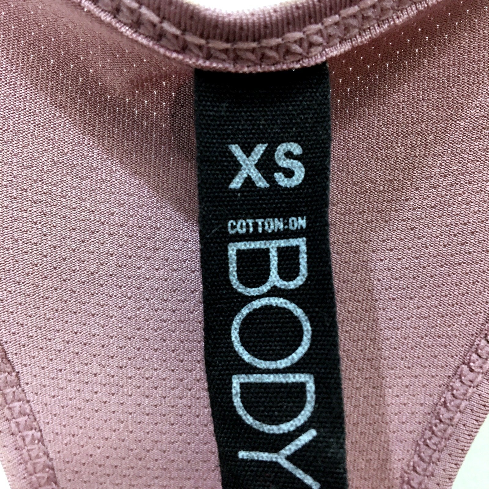 Body Womens Burgundy Racerback Tank Top - XS Size - Image 3