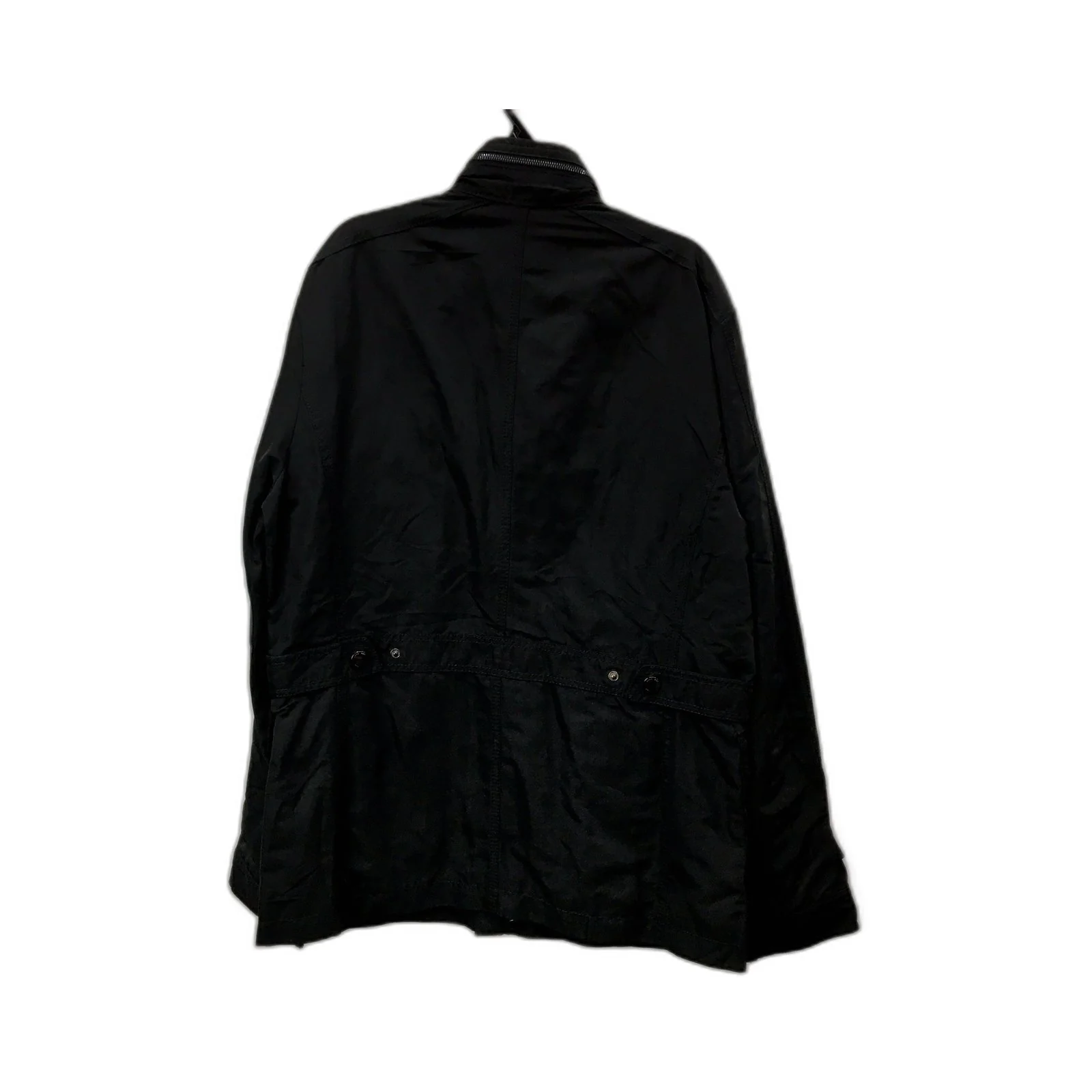 Zara Mens Lightweight Casual Black Jacket | Large Size - Image 2