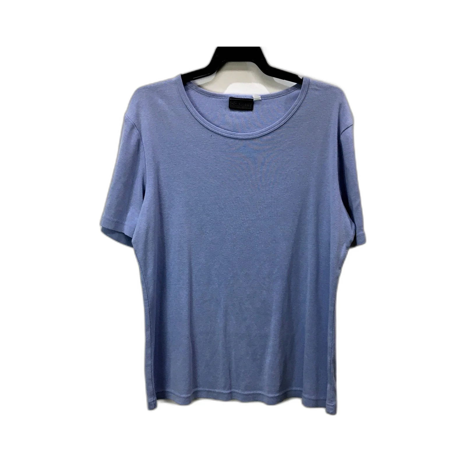 County Mens Light Blue T-Shirt Comfortable Crewneck Cotton Size Medium