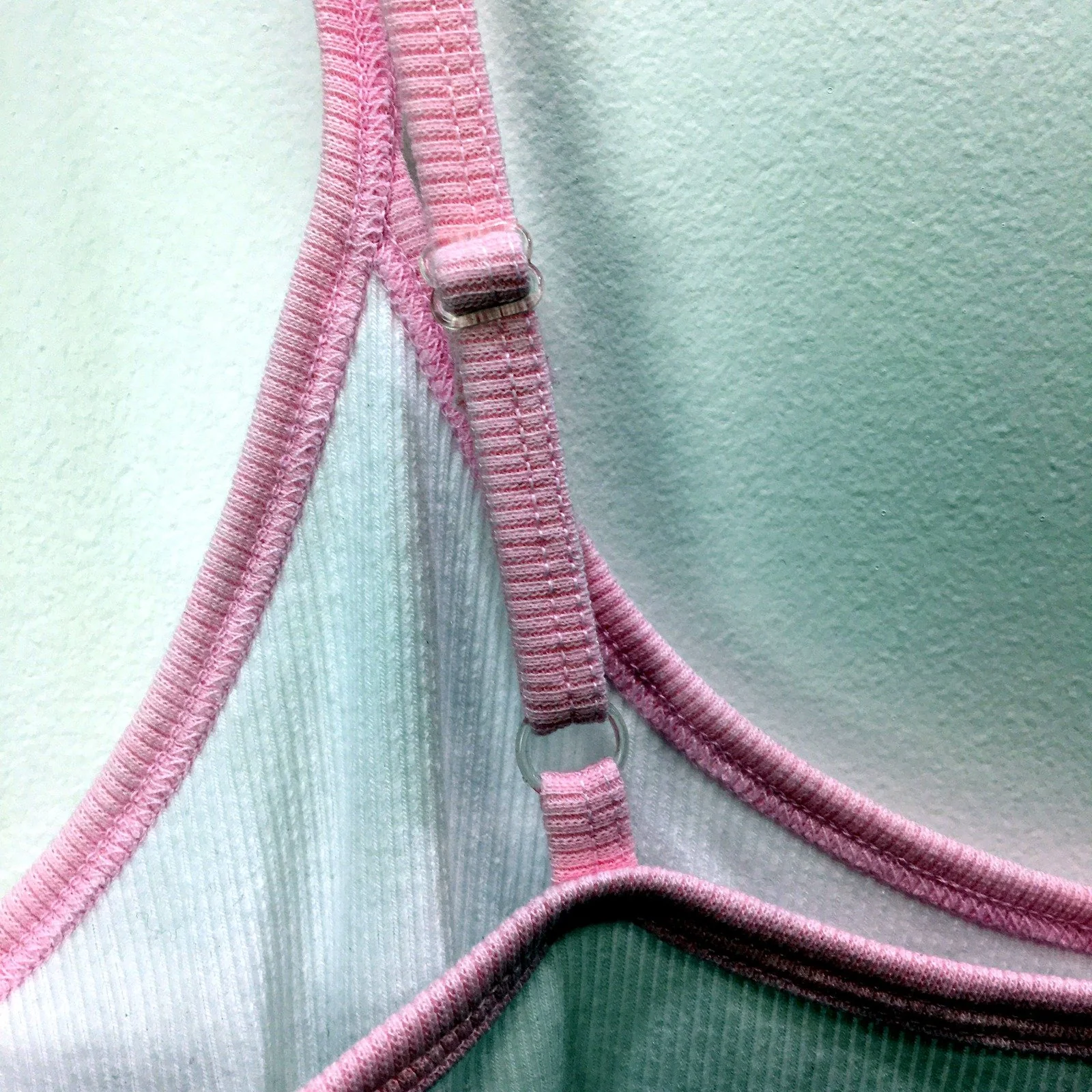 Hello Kitty Womens Singlet/Tank Top White with Pink Trim Cotton Blend Size 12 - Image 3