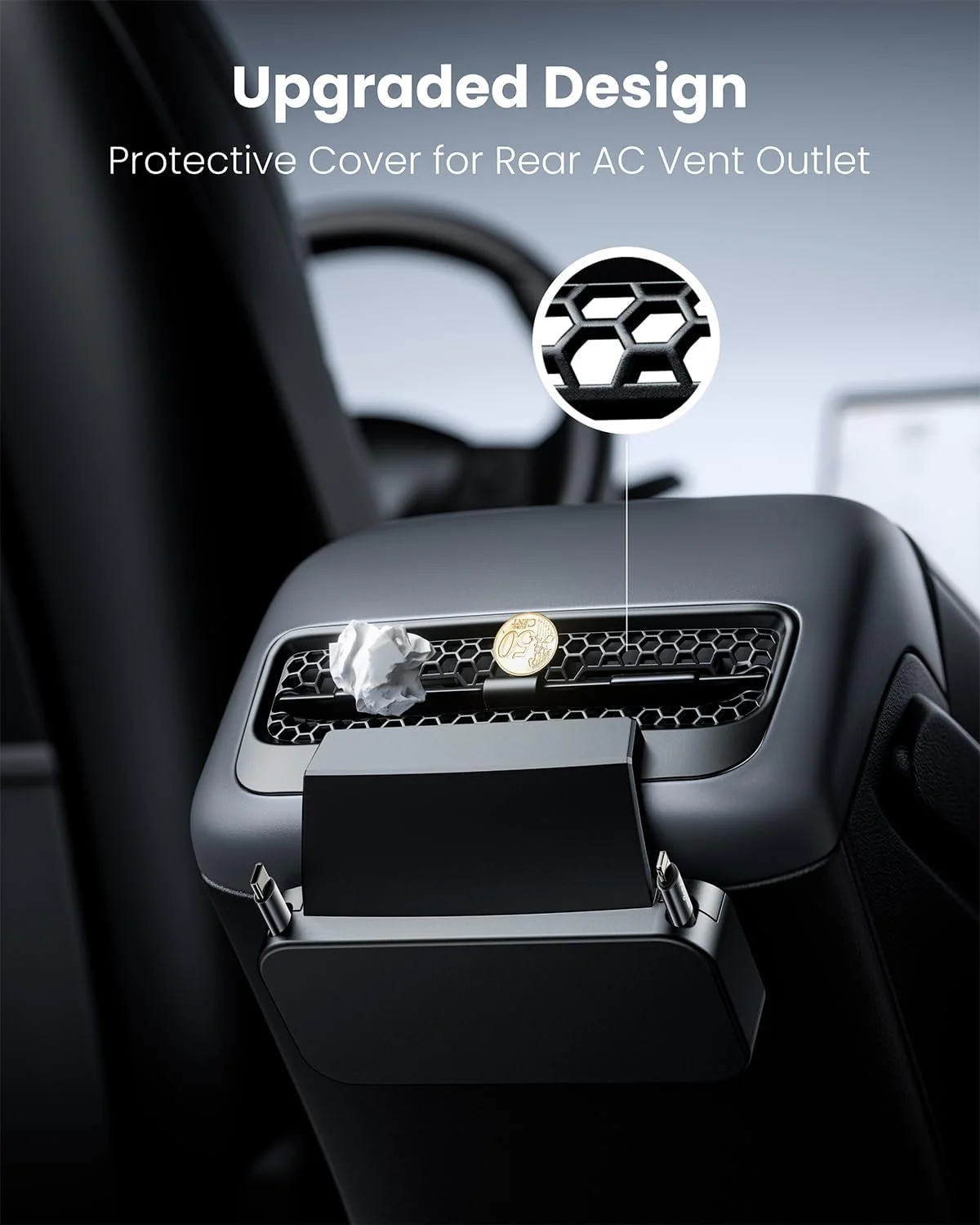 Fasgear Rear USB Charging Hub Docking Station for Tesla Model Y - DEMO - Image 5