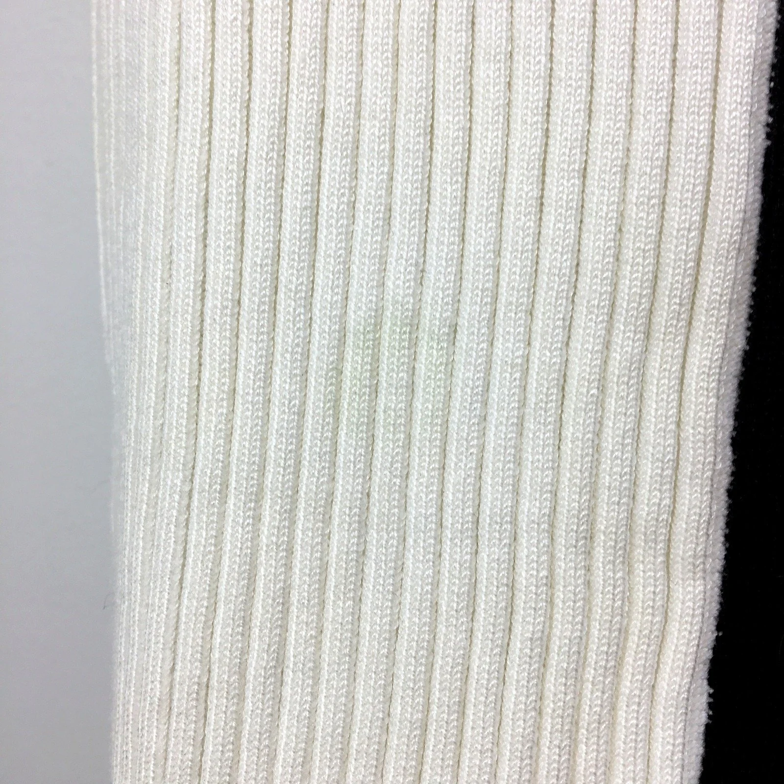 Atmos&Here Womens Serena Knit Polo Top Ribbed Cream with Black Trim Size 8 NEW - Image 4